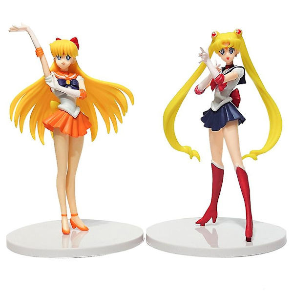 5 st/ set Sailor Moon Actionfigurer Modell Leksak Anime Collection Dekorationsdockor Shytmv - Perfet