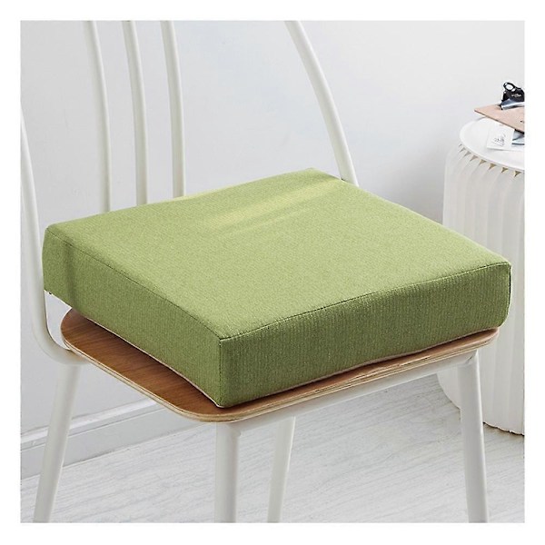 50*50cm Svampeputer Høy Elasticitet Personlig Pute for Kontor Sofaer Bokhandlere-Perfekt Bean Green  Square