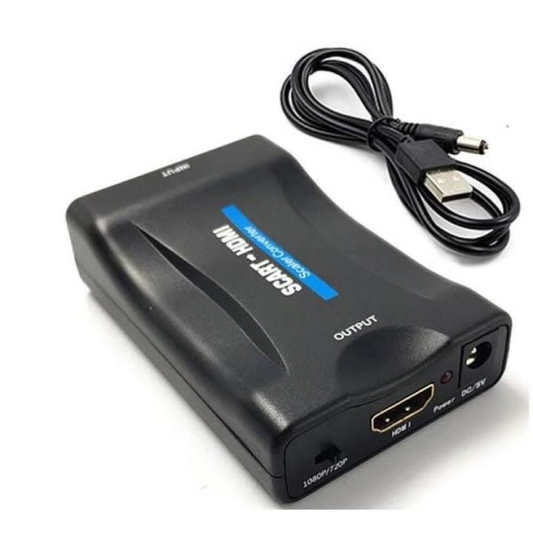 IC SCART till HDMI-omvandlare Scart till HDMI-omvandlaradapter 1080P- Perfet