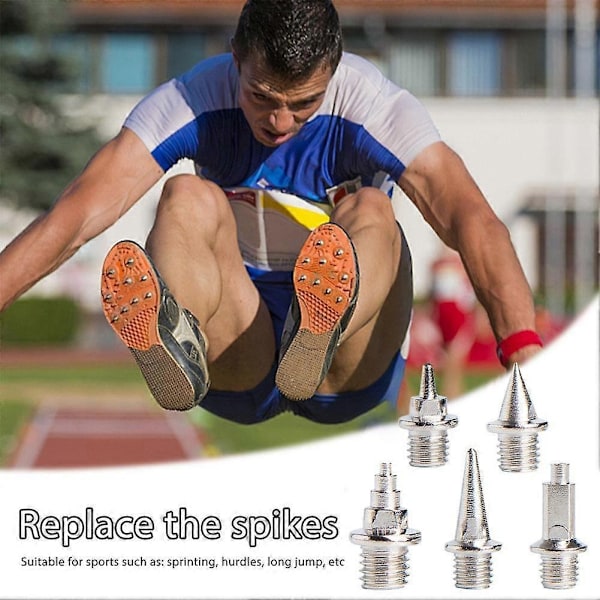 Erstatningspigger for løpesko 20 x pyramidpigger - Perfekt Short spikes