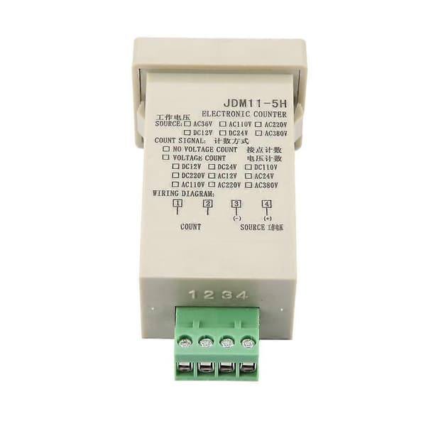JDM11-5H5 Digital Display Elektronisk Akkumulerende Teller DC 12V-Perfet