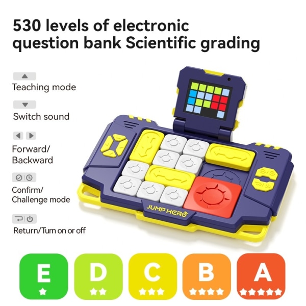 Intellektuaalinen kehitys Lautapeli Logic Game Brain Game, elektroninen kuvapalapeli - täydellinen