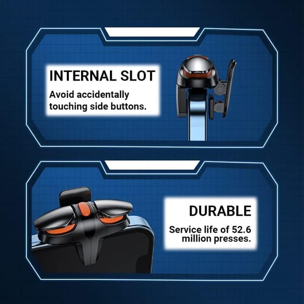 PUBG Mobile spillutløserkontroller, 5-nivå automatisk høyfrekvent