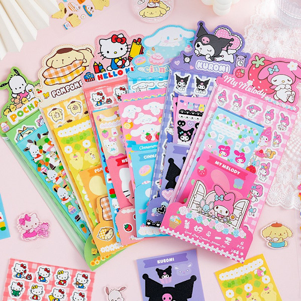 Sunny Day Sanrio e Thing Supply Station -sarjan sarjakuva - Perfet A5