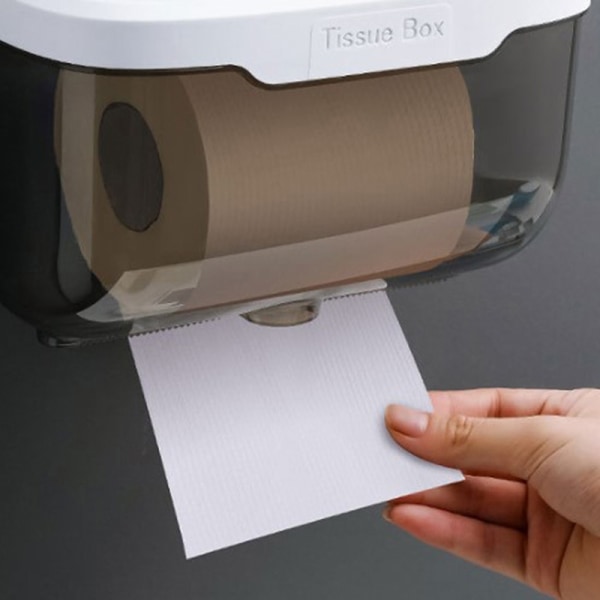 Vedenpitävä seinäteline WC-paperiteline Hylly WC-rulla - Perfet Blue S