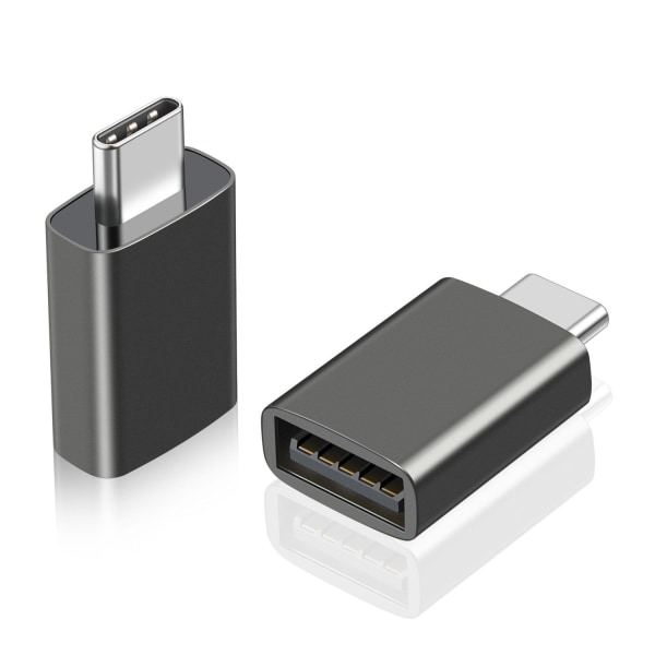 USB-C til USB-adapter (2 stk) Kompatibel med iPad Mini 6 og mer - Perfet