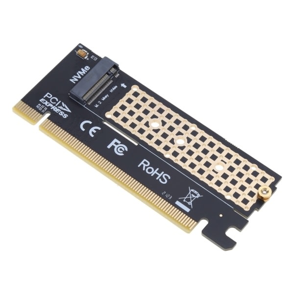 M2–PCIE x16 -sovitinkortti Pci-e–m2 Muunnin Riser NVMe SSD-sovitin m2 M-Key PCI-Express 3.0 Tuki 2230-2280-Perfet