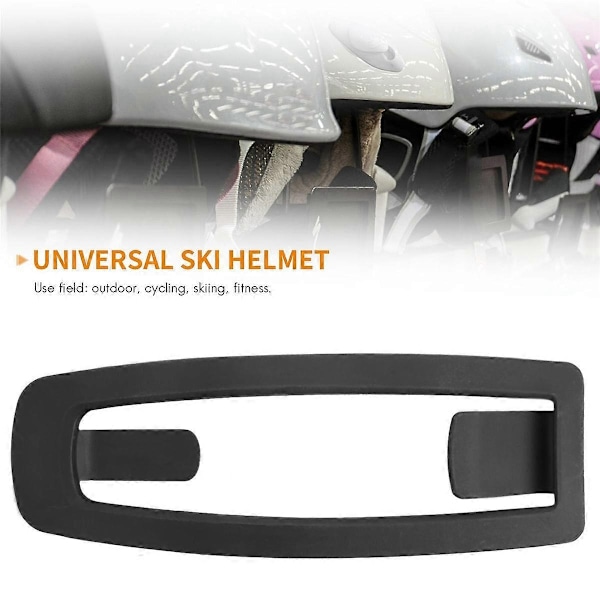Universal skidhjälmstillbehör skidglasögon bältesklämma skidglasögon bältesspänne - Perfet