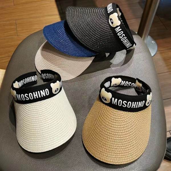 2-8 år barn solhatt sommar tecknad solskydd tom till - Perfet Khaki One Size