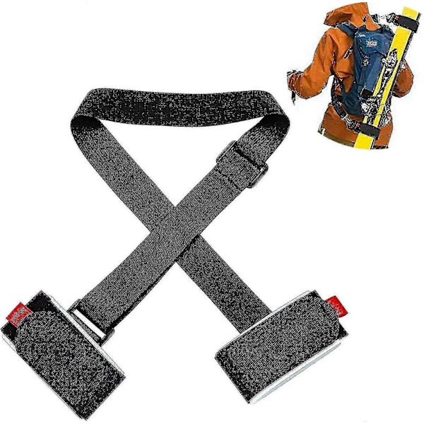 Nylon skistroppe snowboardstropper skihjælme snowboard skulderstropper skihjælme justerbare skistroppe - perfekt
