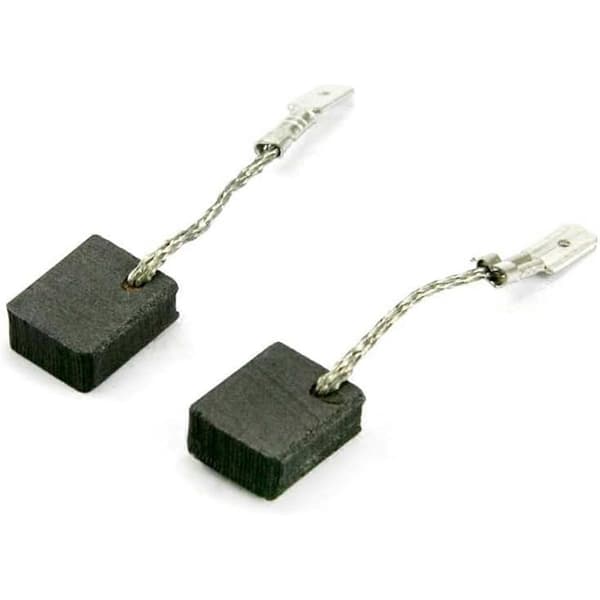 4 stk. kompatible med W12-150 vinkelsliper kullbørste 6X12.5X15mm-Perfet