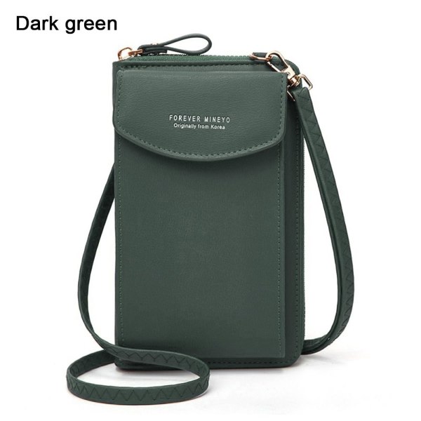 Olkalaukku Matkapuhelinkotelot DARK GREEN - Perfet dark green
