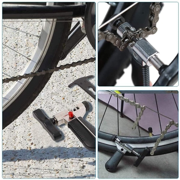 Tool för reparation av stålkedjor Chain Drift Tool, Cykelverktyg med kedjekrok - Perfet