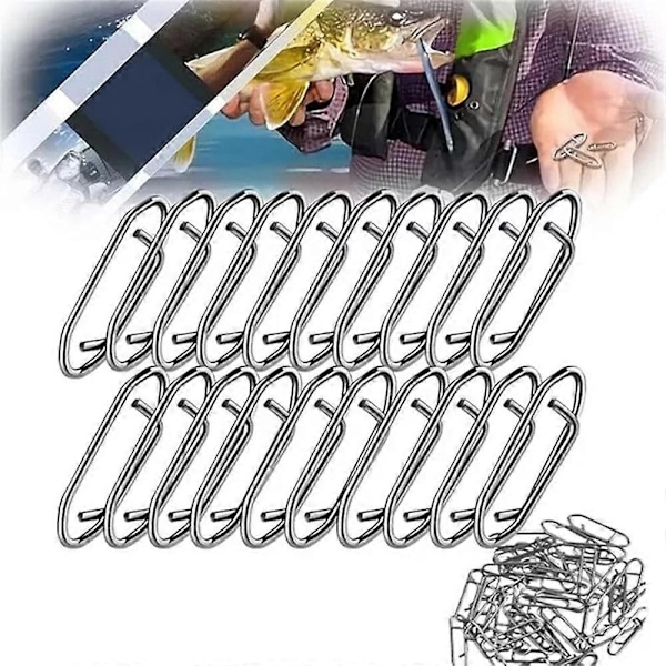 Topwater Co Speed Clips, Topwater Speed Clips, Fiskebeten för Ytvatten - Perfekt Silver S