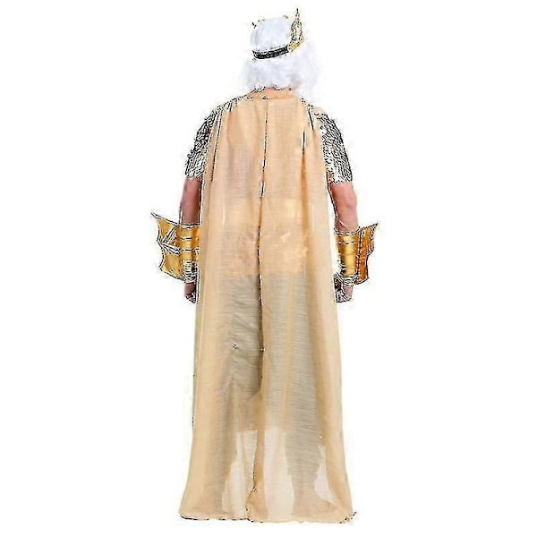 Carnival Sea Mermaid -asu miehille, seksikäs Poseidon-naamiaisasu Halloween Purim Karnevaali Mardi Gras -asu Boris-Perfet Poseidon Costume XL