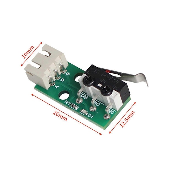 4 stk. Kompatibel med Anycubic Endestopp Bryter Modul Erstatning - Perfekt