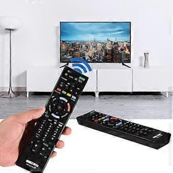 Musta kaukosäätimen korvaaja Sony RM-ED058 TV:lle - Täydellinen