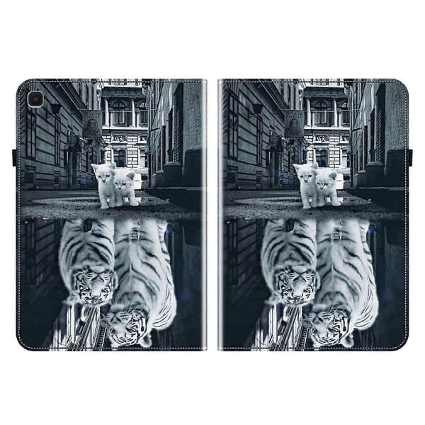 Krystalltekstur Malt Lær Tablet Case-Perfet For Samsung Galaxy Tab A7 Lite 8.7