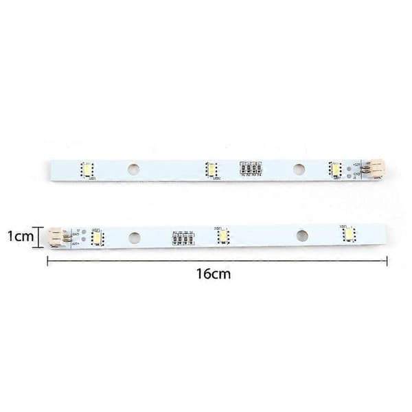 2x LED-list för Rongsheng Hisense Logik Kylfrysar Mddz-162a 1629348-Perfekt