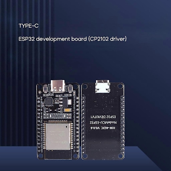 HW 463C ESP WROOM 32 Udviklingskort 2.4GHz WiFi Dual-core Mikrocontroller - Perfekt