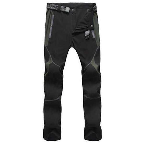 Miesten Vaellushousut Taktiset Cargo Kiipeily Combat Pitkät Housut-Perfet Black Gray 2XL