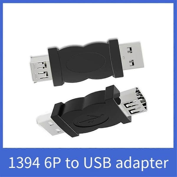 USB til 1394 6P Stik USB til Firewire Multi-Funktion Bærbar Praktisk 6 Pin USB Han til 1394-Perfet