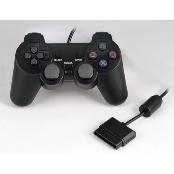 Kablet spillkontroller Gamepad Joypad Original for PS2 /Playstat - Perfet