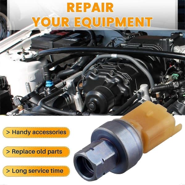 9673006380 82CP32-06 A/C Tryckströmbrytare Luftkonditionering Trycksensor Kompatibel med 307 508 C2 C3 C4 C5 C6-Perfet