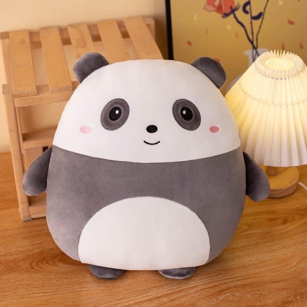 Squishmallows Plys legetøjsdyr Kawaii blød stor pude Smilende Panda 40 cm - Perfet