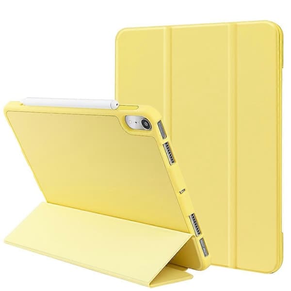 Læder Tablet Case Kompatibel med iPad mini 6 - Perfekt Yellow