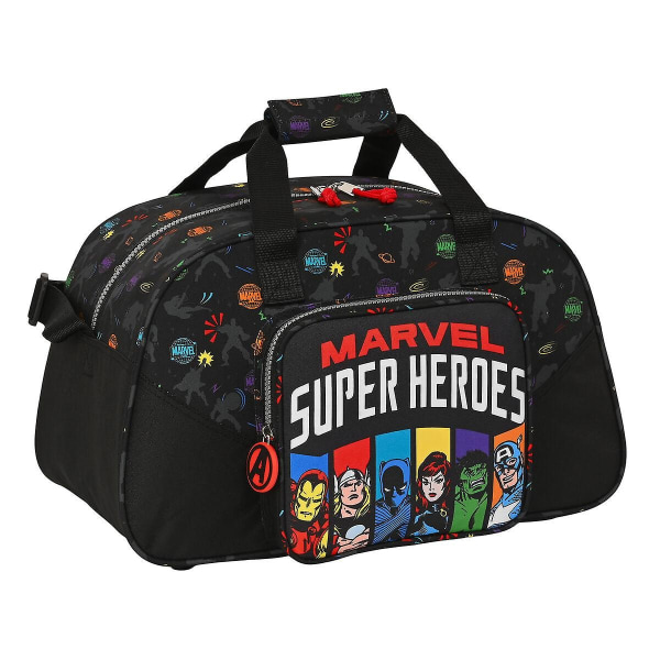 Sportstaske the Avengers superhelte sort (40 x 24 x 23 cm) - Perfet