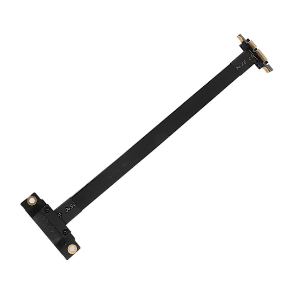 Yhteensopiva PCIE X1 -nousukaapelin kanssa, kaksois-suorakulmainen PCIe 3.0 X1 - X1 -jatkokaapeli 8 Gbps PCI 1X -nousukortti 20 cm - Perfet