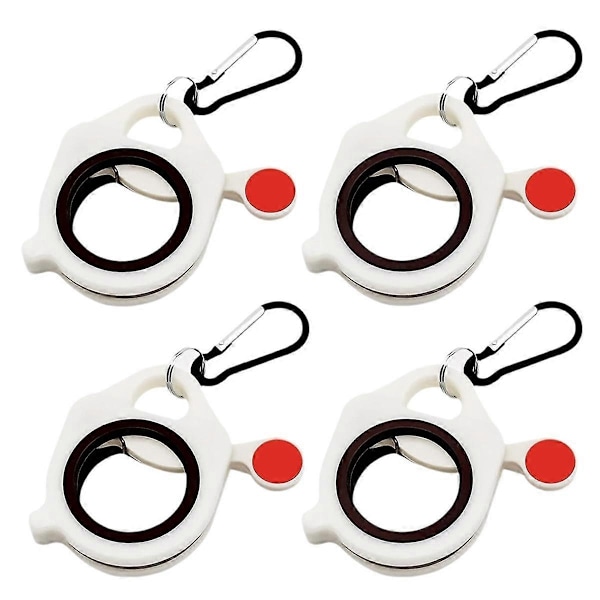 Buntbandsorganisator Kabelbuntbandsorganisator Hållare Självlysande Stark Effektiv Lösning 8 STK-Perfekt 4PCS