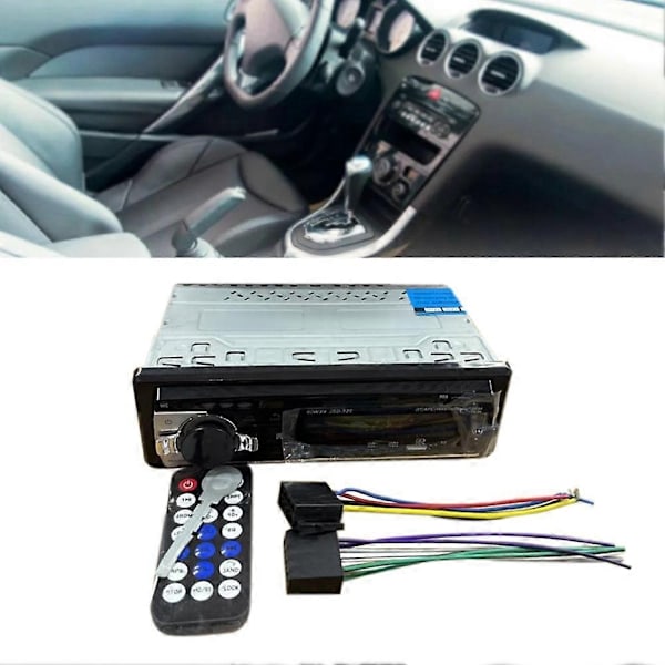 12/24V 60Wx4 Bluetooth Audio Radio Multimedia Bil MP3 Afspiller Auto Afspiller i Dash Support USB TF FM-Perfet