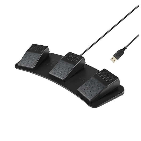 FS23-PM USB Triple Fodpedal Multifunktionel Tilpasset Fodpedal Mekanisk Switch til Billedoptagelse - Perfekt