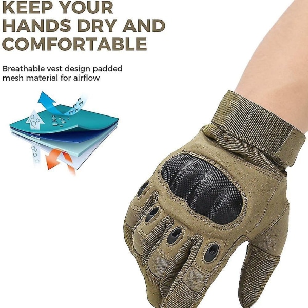 CNE taktiset hanskat, kosketusnäytölliset sotilashanskat