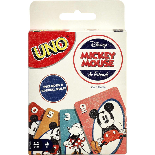 UNO-korttipeli Disney Mikki Hiiri & Friends