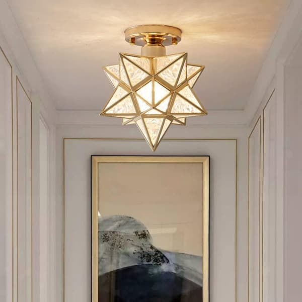 Taklampe i nordisk stil, svart black