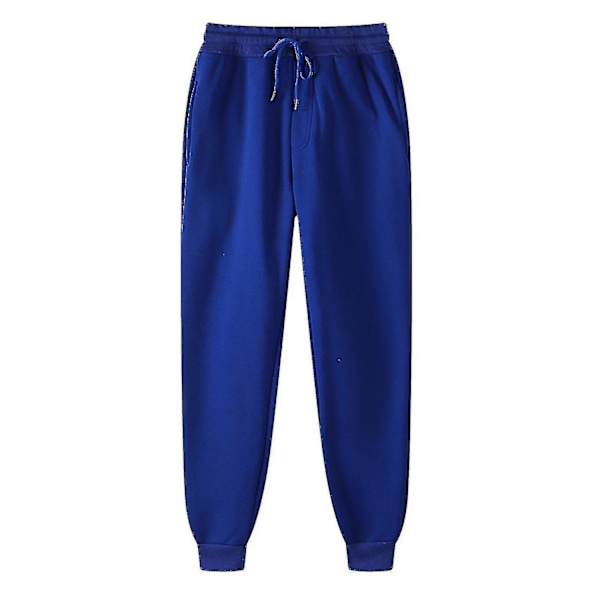 Herrebukser Sweatpants Hip-hop Bukser Leggings Polstrede Casual Bukser - Perfet Blue XXXL