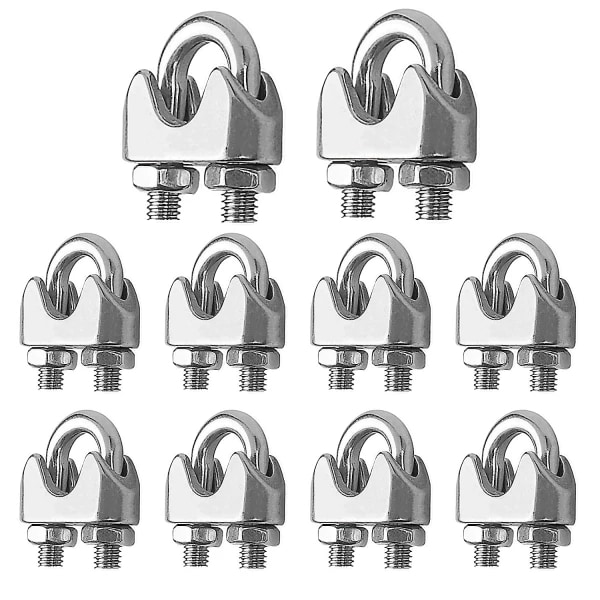 Wire clamp 10 kabelklämmor 4mm | M4 buntband - Perfet