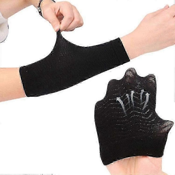 Arm Slankeformende Wrap, Arm Kompressions Wrap Ærme Hjælper med at Tabe Armfedt-Perfekt beige