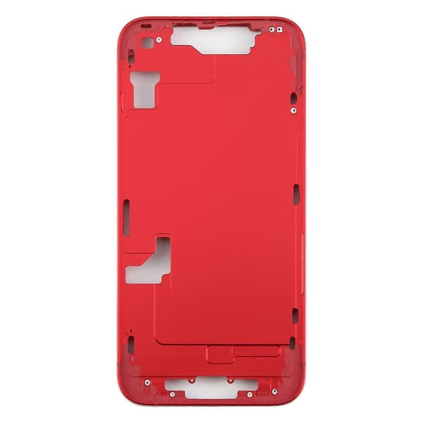 Kompatibel med iPhone 14 Midtre Ramme Bezel Plate-Perfet Red