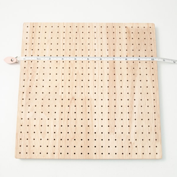 Knitting Blocking Board Stall Kitted Ompelu Estomatto Virkkaus Käsintehty 23.5*23.5 * 2cm