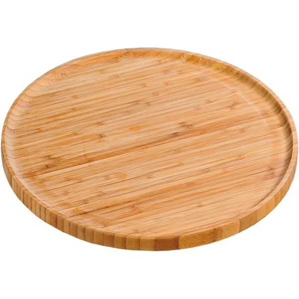 Pizzatallerken 32cm Bambus Trætallerkener Træservice - Perfet