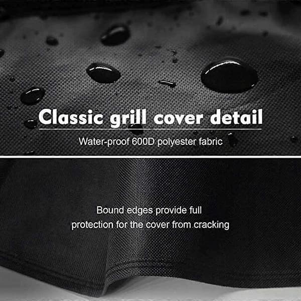 Kompatibel med Weber Q2000 Q3000 Grillöverdrag - Perfekt