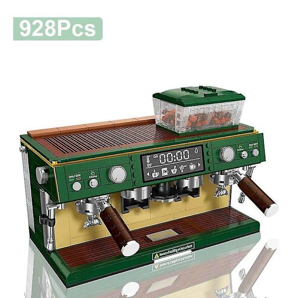 Klassisk Kreativ Kaffemaskin Mini Diamond Modell Byggstenar MOC Mini Kaffebryggare Klossar Leksaker för Barn Vuxna Gåvor-Perfekt 6017(928pcs)