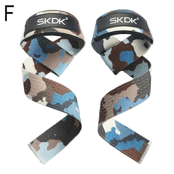 Gym Viktlyftningsremmar, Handledsstöd, Styrketräning, Viktlyftningsremmar - Perfet Camouflage Brown