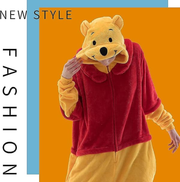 Cosusket Komfortable Unisex Pyjamas - Perfekt Pooh L