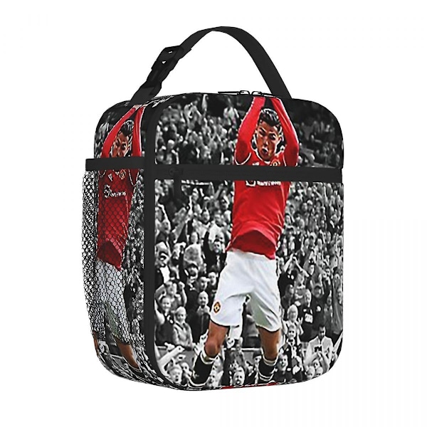Cristiano Ronaldo Cr7 Isolerad Lunchväska Kylare Lunchbox Isolerad Lunchbox Lunchväska för Kvinnor Barn Skola - Perfekt 6