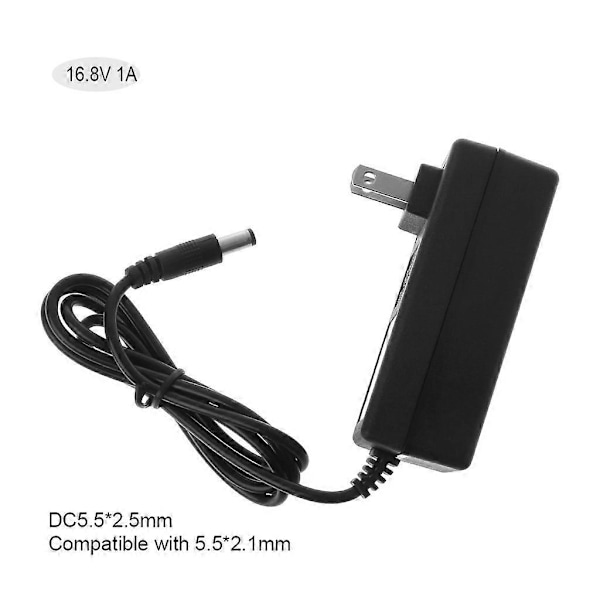16.8V DC 1A Strømkabel Batterilader 100-240V 16.8V Strømadapter-Perfet US